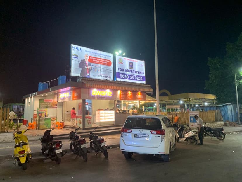 Bhakti Shakti Bus Stop billboard location
